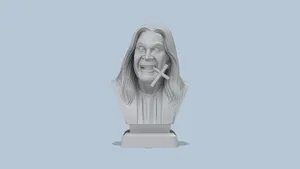 Ozzy Osbourne (look alike) Bust Hi-Res -fanart-