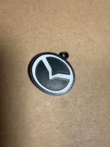 Mazda logo as a key chain