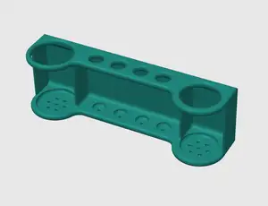 Полка для 4 зубных щеток и 2 тюбиков пасты . (shelf for 4 toothbrushes and 2 tubes of paste)