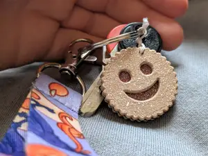 Spitzbueb swiss cookie keychain