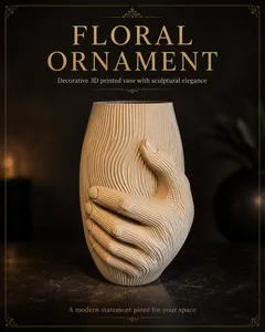 Elegant Embrace Vase