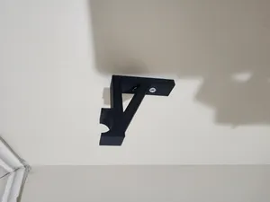 Curtain rod holder
