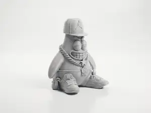 Cool Patrick Star Figurine Cartoon 3D Printable
