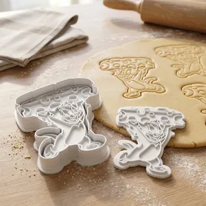 Jerry With Cheese Cookie Cutter And Stamp