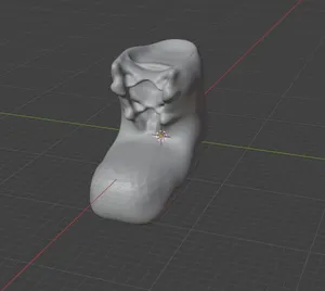 Boot Model for DnD Miniatures