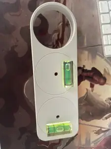 Wall Box Drilling Template with bubble levels for Double or Triple Mounting (Starting from First 68mm Hole)