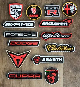 Honeycomb-style keychains >part5< car brand logos