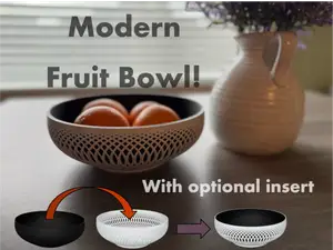 Modern Fruit Bowl / Decor | Roma