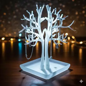 Branch Out in Style: Modular Jewelry Tree Ring Stand - No Glue or Fixings Needed