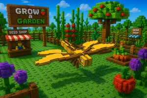 Dragon Fly/Grow a garden, roblox figure