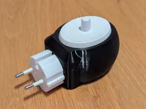 Yet Another Oral-B Charger Holder (EU plug)