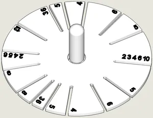 Coupe-gâteau équitable / Equitable Cake Cutter