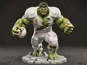 Hulk Football Player – 3D Print Figurine / Collectible