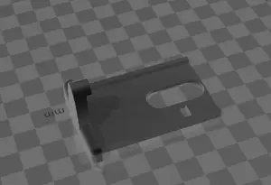 Adjusted part for cell phone car holder