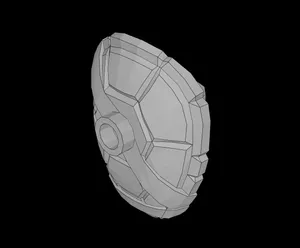 Lego Compatible (15738.dat) Minifigure Turtle Shell with Stud with Molded Horizontal and Diagonal Belts Pattern
