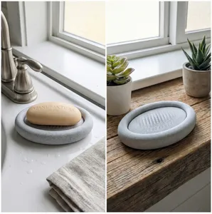 Minimalist Oval Soap Dish