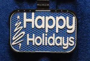 Happy Holidays sign