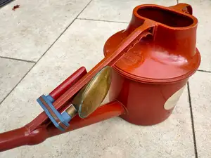Haws watering can rose holder.