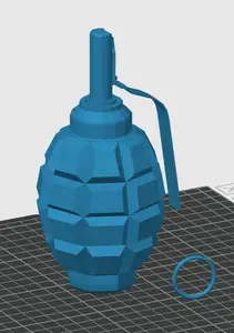 Rust F1 Grenade