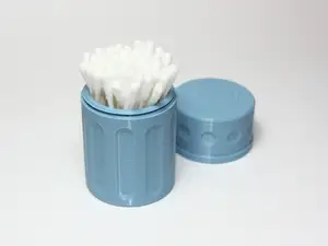 Q-Tip / Cotton Swabs Travel Case