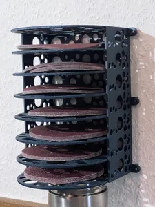 Sanding disk organizer