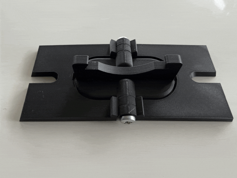 Travel - portable ski tuning stand