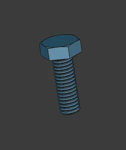 Metric bolt M14 x 25