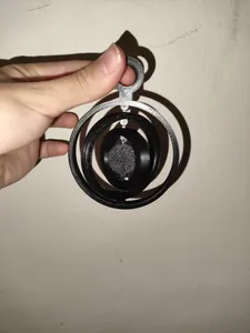 Rotating Christmas ball for Christmas tree decoration. Print in place.