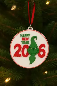 Grinch Ornament / Keychain
