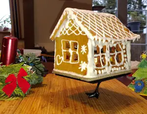 Chicken Leg platform for your Gingerbread Cottage (Podstavec s kuří nohou pod perníkovou chaloupku)