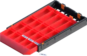 GEN2 270-2W-05H Classic Parts Drawer V2 - 20 Slot