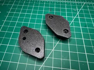 License plate mounting clips/brackets for 21-24 Audi Q5/SQ5