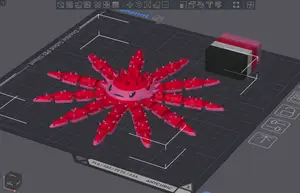 Dornenkronenseestern Print-In-Place/ Crown of Thorns Starfish Print-in-Place