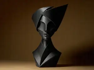 Minimalistic WOMAN Sculpture