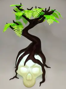 Rooted Mind – Bonsai of Life and Death - 8 Leaf Variants - LED Lamp