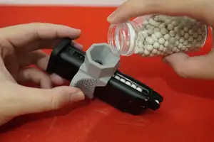 Airsoft Magazine BB Speed Loader with Funnel for WE Glocks