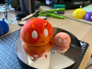 Hydro/Pyro Slime from Genshin