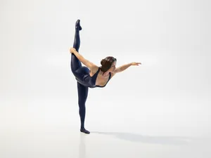 Gymnast Lady Figurine Female Sports 3D Printable
