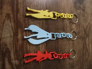 Triple Baka Keychains