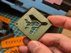 Keychain Helldivers 2 Stratagems Eagle 500KG Bomb