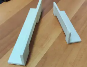 Parametric cover for L-shaped metal