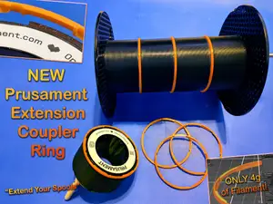 Ultra-Slim Prusament Spool Extension Coupler Ring