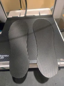 Self Forming Flexible Insoles