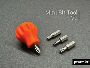 Mini Bit Tool V2 - Variable bit fitting