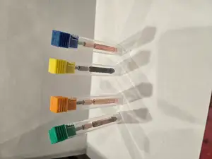 color coded nozzle caps