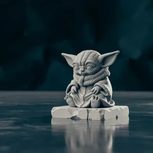 Grogu - Contemplation Statue