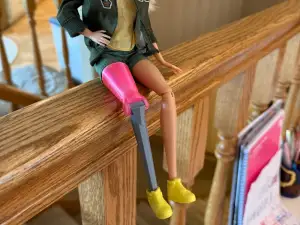 Barbie Prosthetic Leg