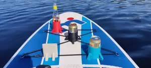 Drink + phone holder with extra stability for SUP (Paddle board)