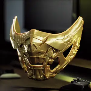 Scorpion Variant Mask Mortal Kombat - Mascara de Scorpion de Video juego MK1