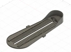 Shoe size gauge (aka Brannock Device, aka foot measurement device)